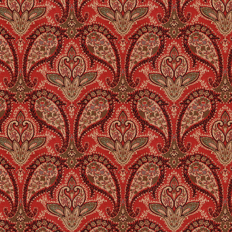 Tissu Marie, Chausson rubis
