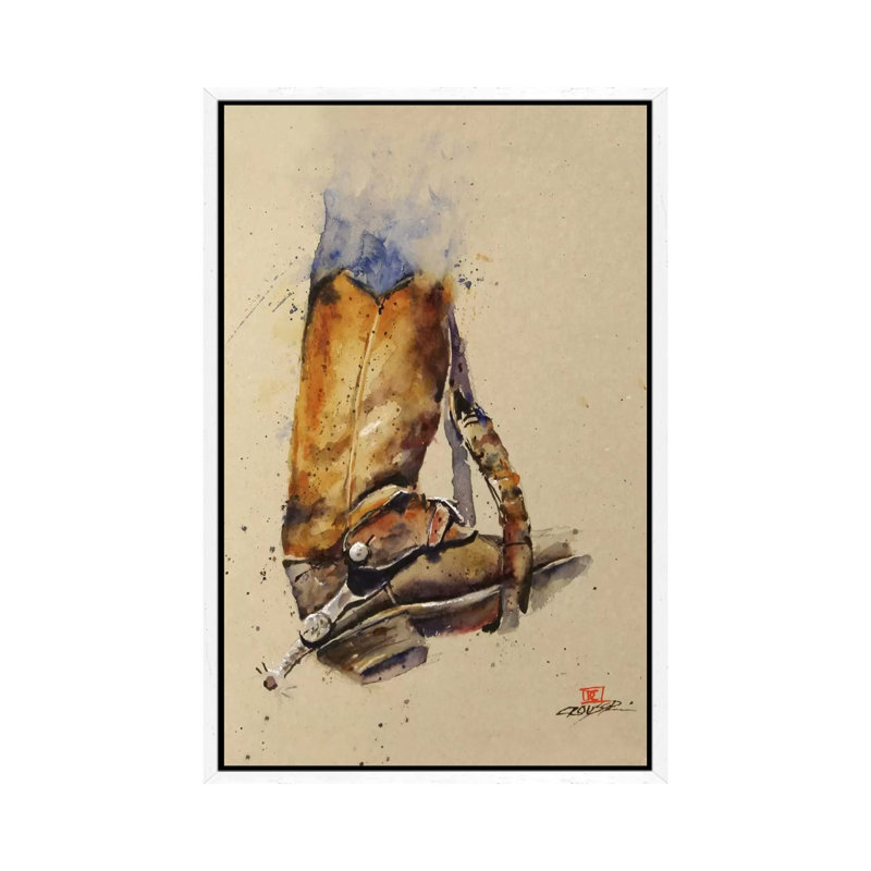 Road Is Calling by Dean Crouser - Print on Canvas, White Framed, 66.04 cm H x 45.72 cm W