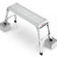 Banc de travail pliable en aluminium