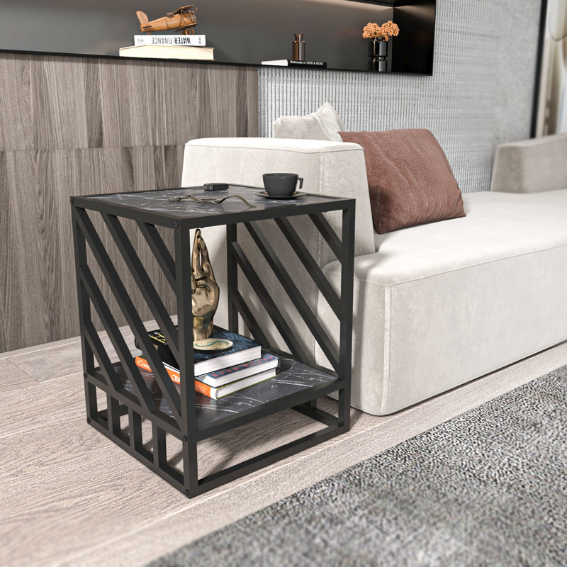 Cohee End Table, Bendire, Black