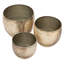 Cinderford Metal Pot Planter - Set of 3
