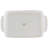 Crock-pot Artisan 2.5 Quart and 3.5 Quart Rectangular Stoneware Bake Pan Set in Cream
