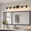Burford 6-Light Dimmable Steel Vanity Light-514179549