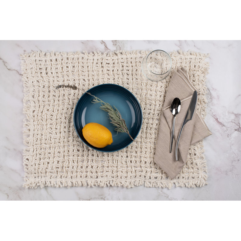 Handmade Dining Linen Set, Natural