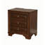 Table de chevet en bois de cerisier brun 1pc-129598530