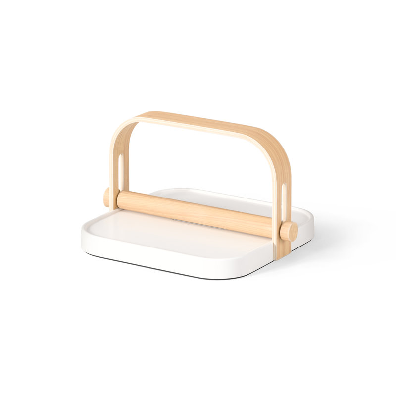 Bellwood Napkin Holder White/Natural