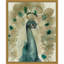 Impression sur toile encadrée sépia paon I par Grace Popp-109561642