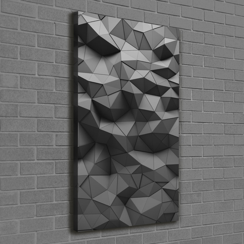 Abstract 3D Background - Wrapped Canvas Print