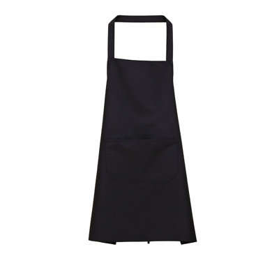 Waterproof Oil Resistant Unisex Apron With Pockets, PVC Kitchen Apron For Cooking And Dining, 27.6x26.8in Black