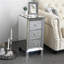 11.8cm W Reclaimed Wood Bedside Table-1640497492