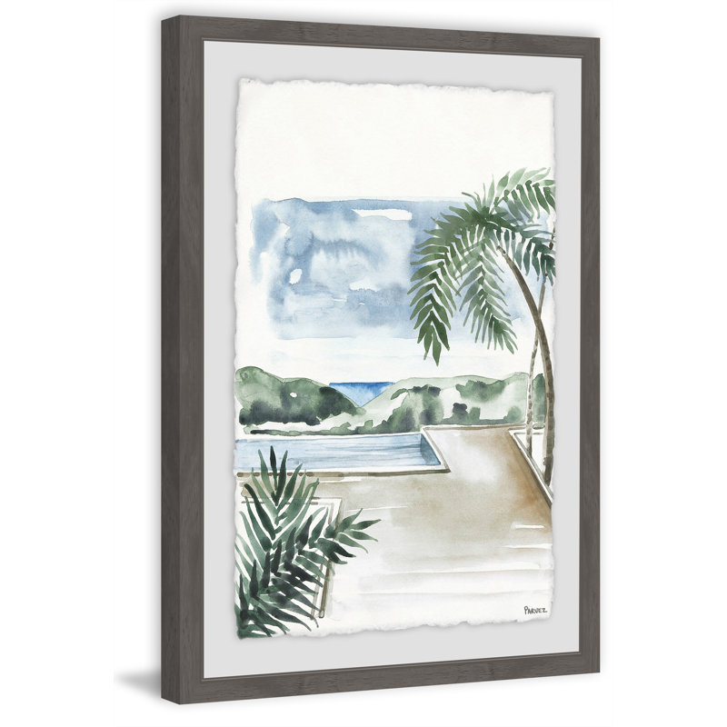 « the ultimate view »-cadre photo imprimé sur papier, H 18 po x l 12 po x P 1,5 po