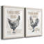 Farm Fresh Chicken - ensemble de 2 reproductions-702170473-702170475-702170491