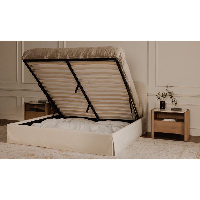 Windcrest Upholstered Platform Storage Bed