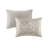 Elegant Khaki Jacquard Bedding Sets, Polyester Luxurious Style For Home