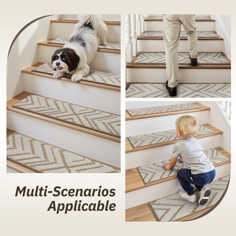 Marches d'escalier antidérapantes