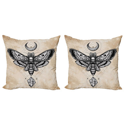 Ambesonne Reversible Pillow Cover