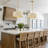 3 - Light 16.6” Dimmable Hand-Woven Drum Chandelier