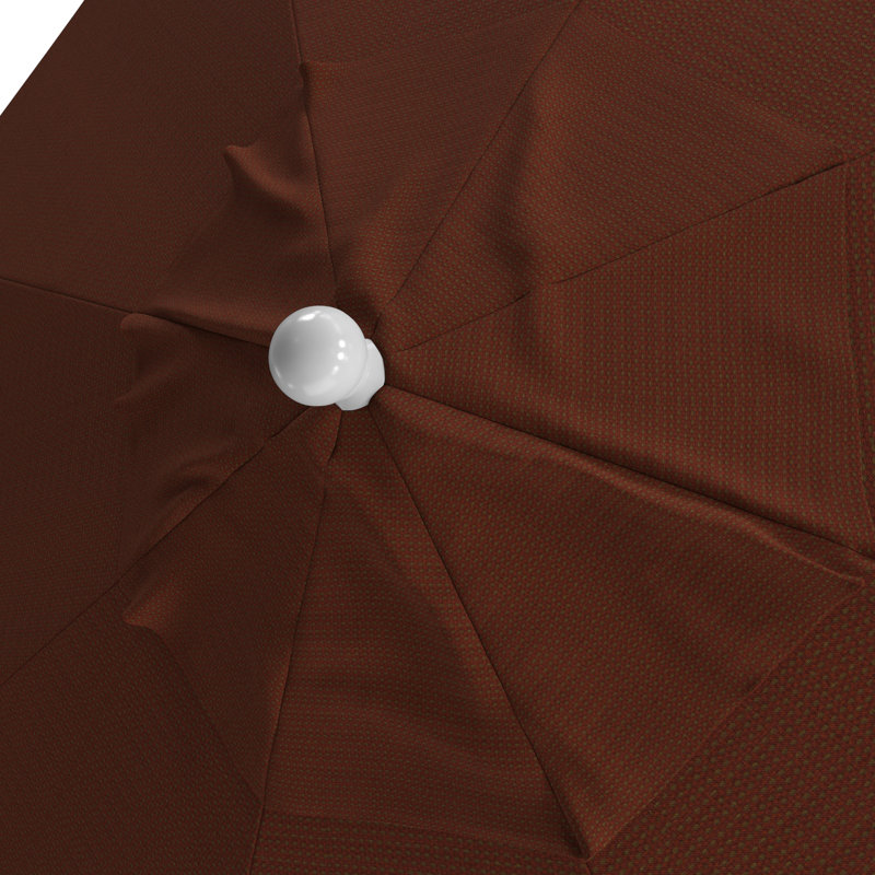 Dajahn 132'' Market Umbrella, Terracotta- Olefin