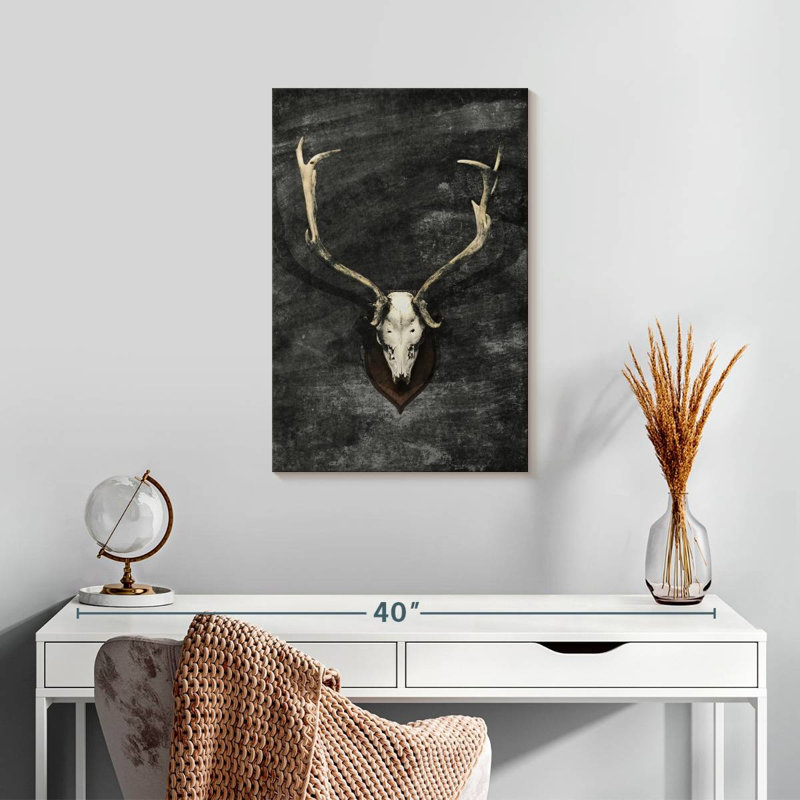 Kerner Trophy Deer Skull, 24" H x 16" W