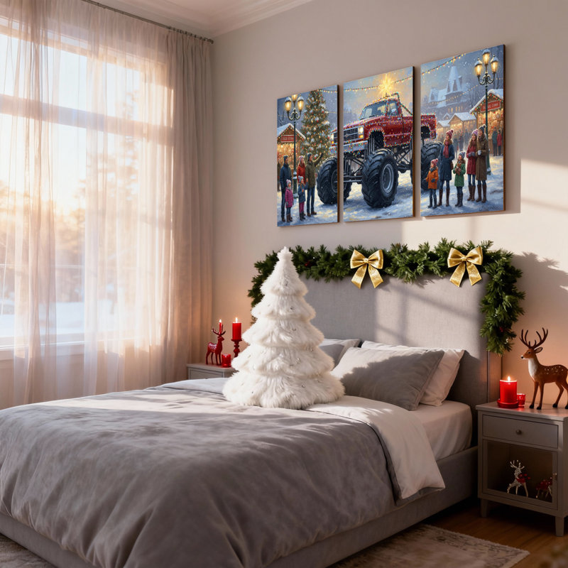 Ensemble de 3 impressions sur toile, H 30 po x l 60 po