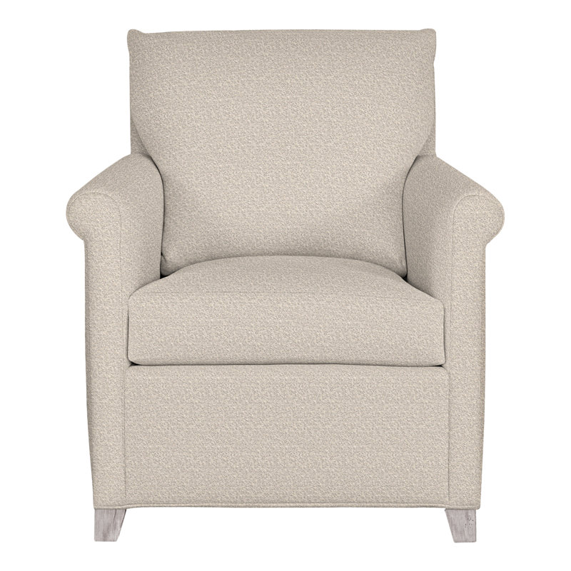 Gwynn Cotton Armchair, Nadia Steam, Dove Gray