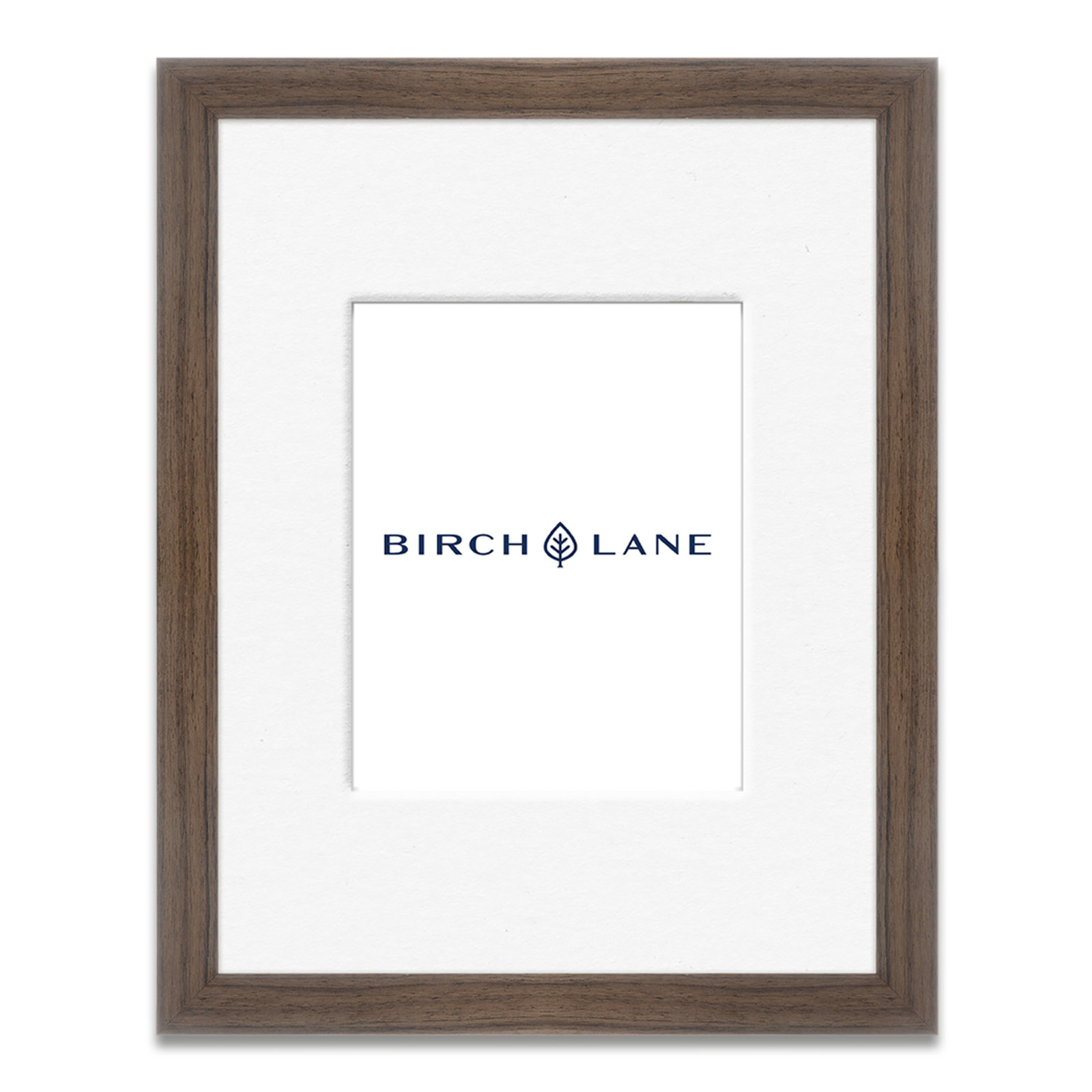 Arkhurst Wood Picture Frame with Mat, 18" x 24", Walnut, 24" x 30"