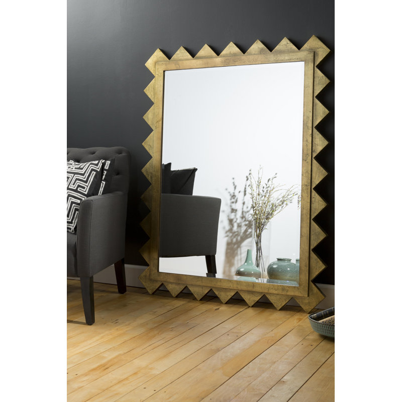 Miroir d'appoint moderne et contemporain, H 35 po x l 25 po