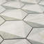 Classico Carrara 7" x 8" Porcelain Marble Look Wall & Floor Tile