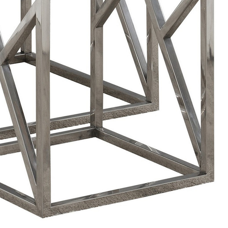 Table de bout Chanal, Noir