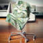 Grand coussin lys blanc - imprimé floral-29516959-29516963