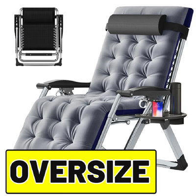 Chaise de patio inclinable Zero Gravity Chair