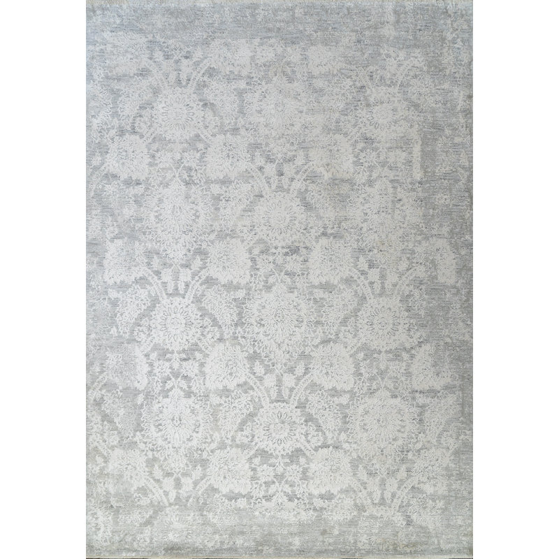 CANYON 15477-910 GREY/CREAM, Rectangle 7'10" x 10'2"