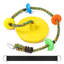 Sangle de balançoire à disque en plastique et mousqueton inclus-62154422-62309355