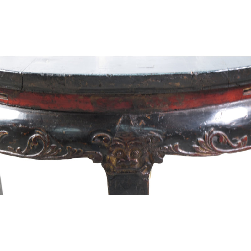 Asian Classic Solid Wood End Table
