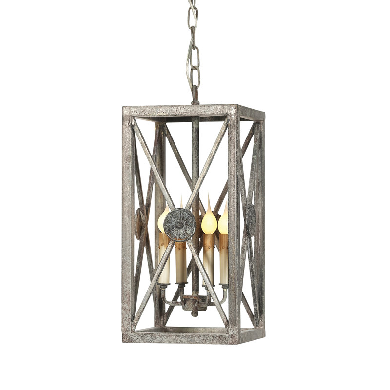 Medallion 4 - Light Lantern Square/Rectangle Pendant