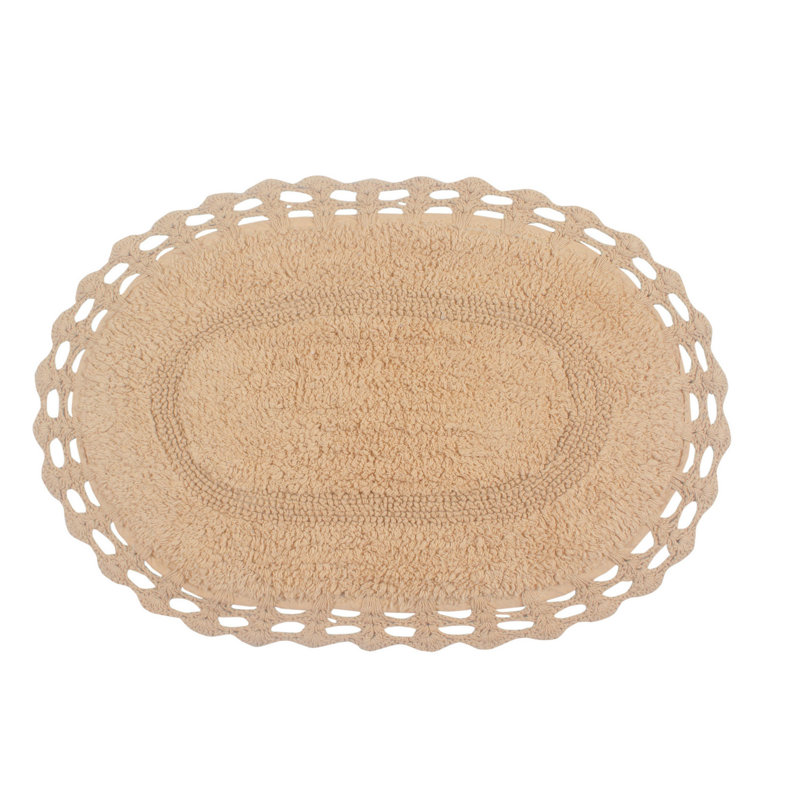 Tapis de bain doux, l 17 po x L 24 po, Lin