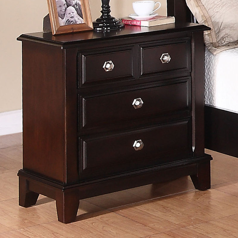 Cheve Nightstand, Cappuccino