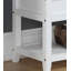 Banc avec rangement pour chaussures blanc