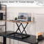 Convertisseur de bureau ultra mince 26 po VIVO (série DESK-V001J)-267861064