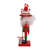 Kurt Adler Hollywood Wooden Nutcracker Collection, African American Santa, 12in