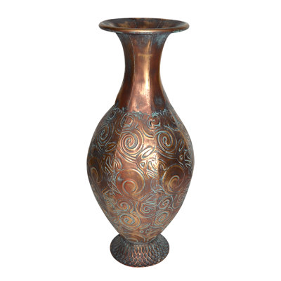 Metal Table Vase