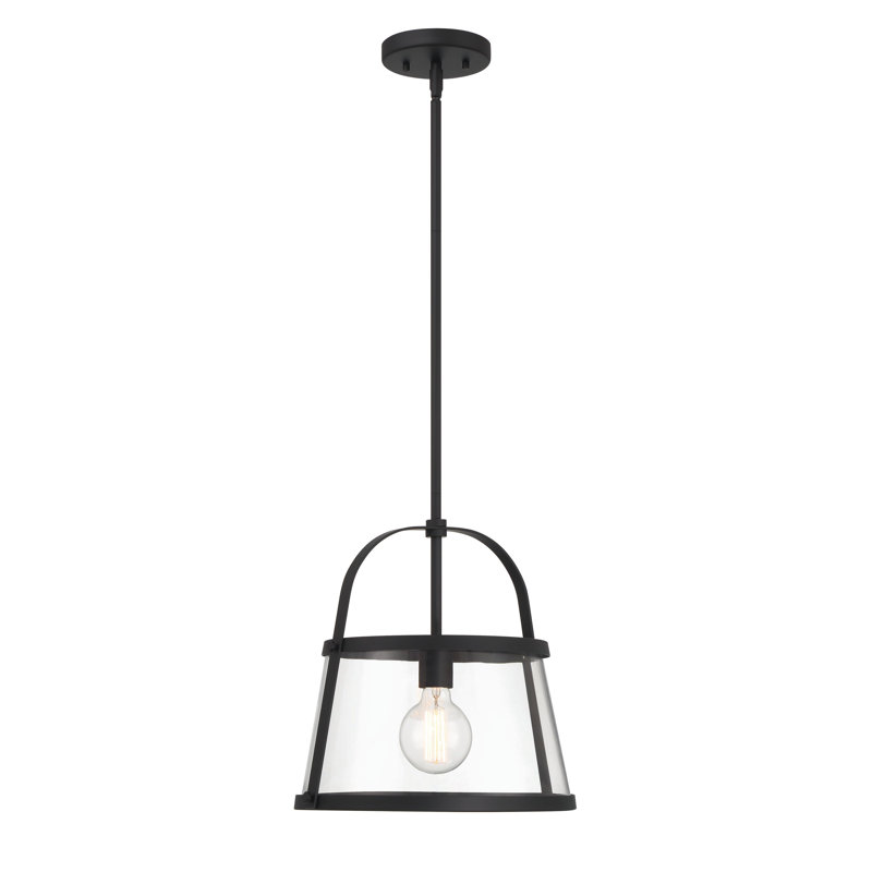 Calleja 1 - Light Geometric Pendant, Black