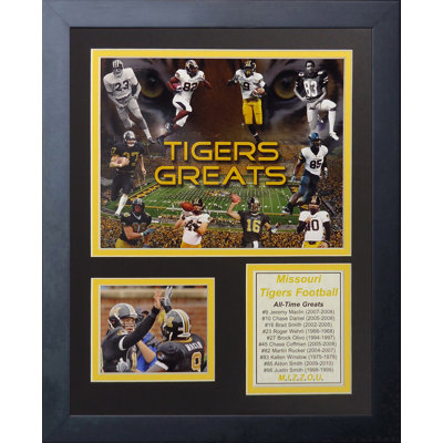 Missouri Tigers Greats Framed Memorabilia
