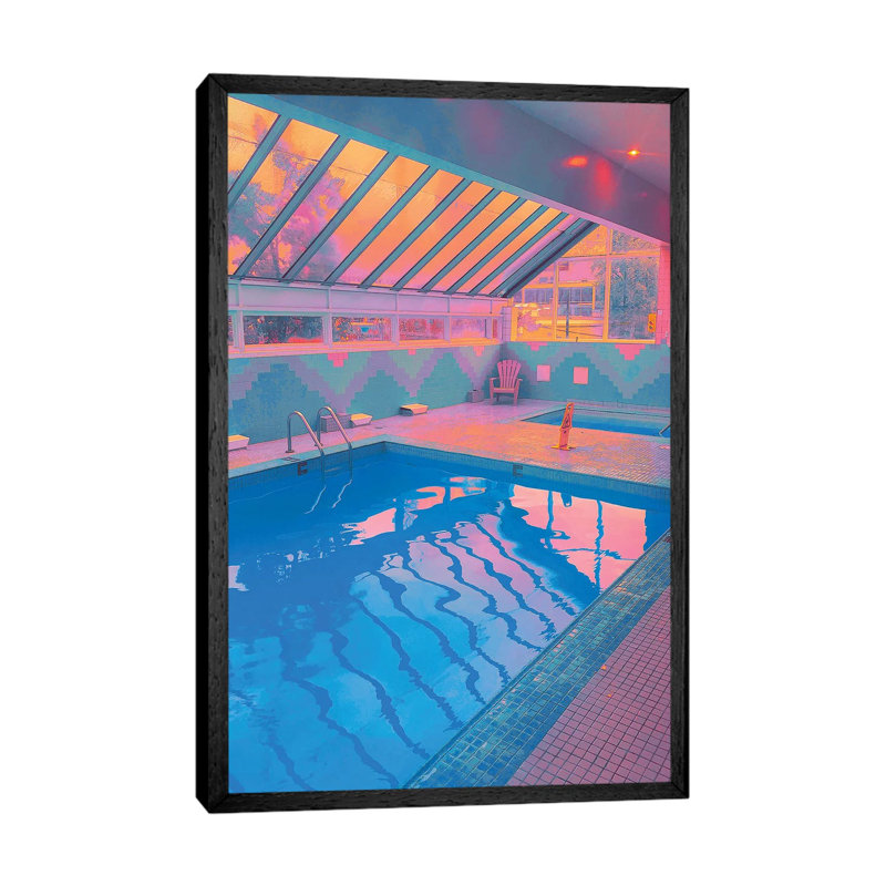 901 AM by Nathan Head - Print on Canvas, 66.04cm H x 45.72cm W x 3.81cm D, Black Framed