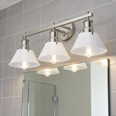 3-Light 27 inch Bathroom Vanity Light