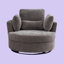 Fauteuil demi-tonneau pivotant l 50 po Dahlonega-1820205961-1840275680