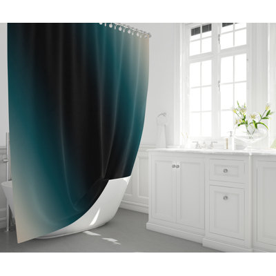 Rideau de douche simple Ombre