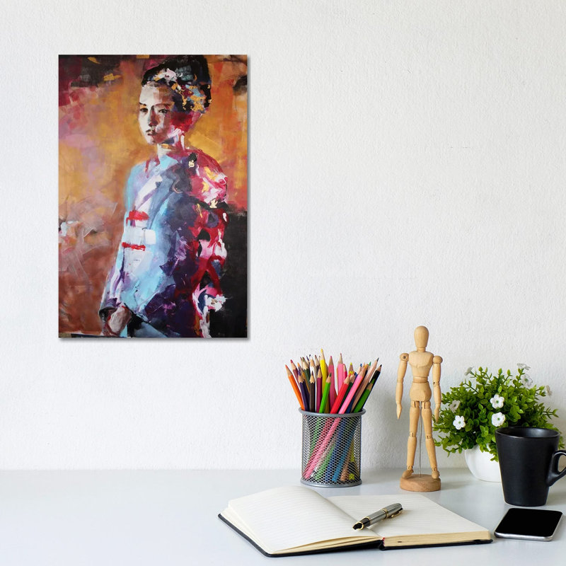 Good Gheisa 1 Piece Wrapped Canvas Painting, 20.32 cm H x 30.48 cm W
