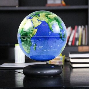 Globe terrestre magnétique flottant lévitation anti gravité globe