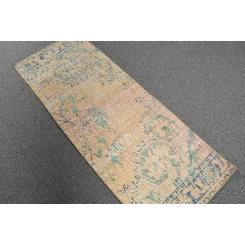 Vintage Turkish Area Rug with Intricate Patterns Ideal for Classic and Modern Living Spaces